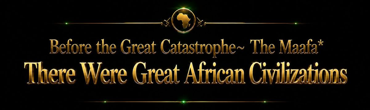 Before the Great Catastrophe, Maafa, There Were Great African Civilizations